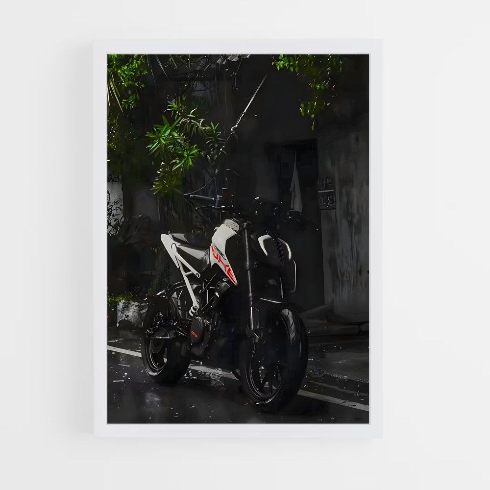 Poster 390 Duke Éclatant – affiche KTM Moto (vue 3)